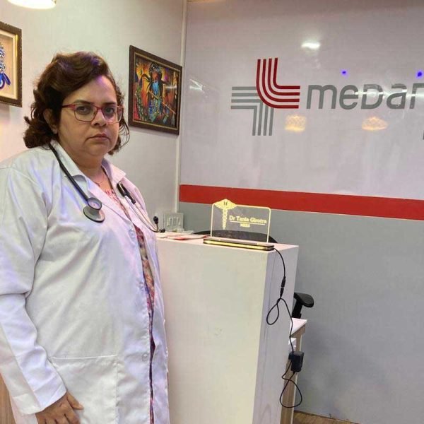 Dr. Tania Girotra at her Clinic